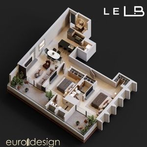 2 Dormitorio Equipetrol Le Blanc - Eurodesign Con Garaje Tc 7
