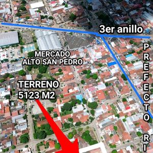 Terreno En Venta Cerca Del Mercado Alto San Pedro 