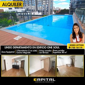 Departamento En Alquiler – Edificio One Soul (equipetrol)