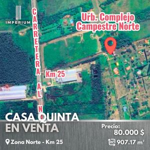 Casa Quinta En Venta En Complejo Campestre Norte I