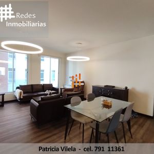 Departamento En Venta O Alquiler Achumani Super Moderno Semi Nuevo 