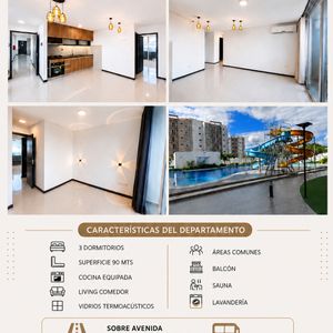 Departamento En Venta De 3 Dormitorios En Venta 
