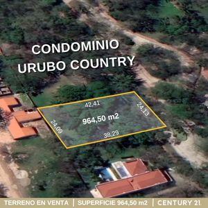 En Venta Terreno En Condominio Urubó Country 
