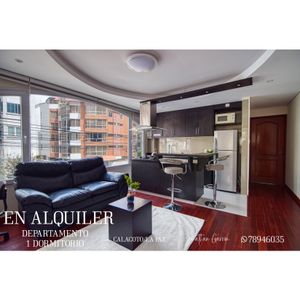 Calacoto Departamento Amoblado En Alquiler, Incluye Garaje