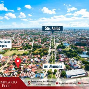 Terreno En Venta En La Av. Alemana 5to Y 6to Anillo