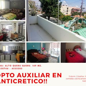 Lindo Y Amplio Dpto Auxiliar En Anticretico!