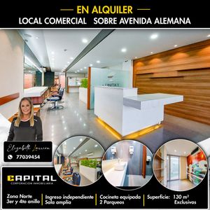Local Comercial Zona Norte Sobre Avenida Alemana
