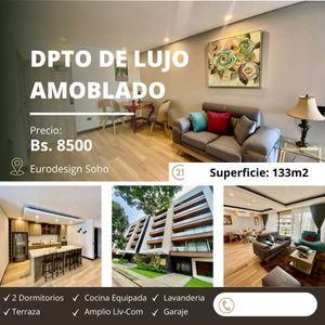 Departamento Amoblado, Eurodesign Soho.