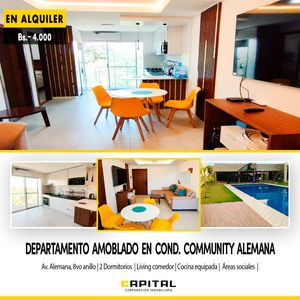 Departamento En Alquiler Edif Community