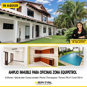 Equipetrol  Amplio Inmueble Para Oficina