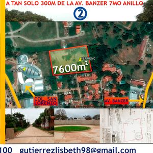 Terreno En Venta En Zona Norte 7mo Anillo Y Banzer 