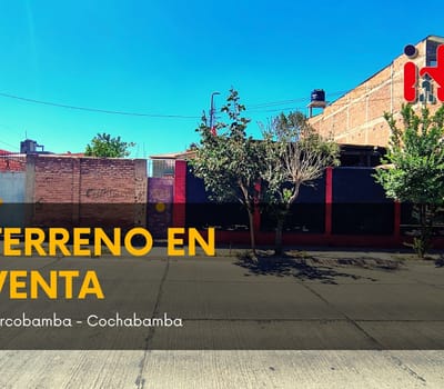 Ideal Lote De Terreno En Venta, Amplio Con Construcción En Zona Sarcobamba
