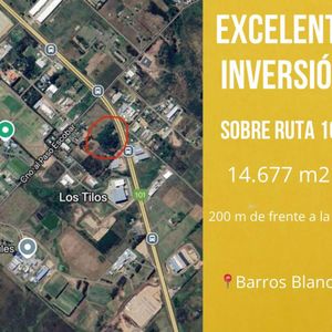 Terreno En Venta, Sobre Ruta 101. 200 Mts De Frente.