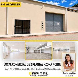 Amplio Galpón Comercial En Alquiler!