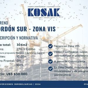 Terreno Vis En Cordón Sur