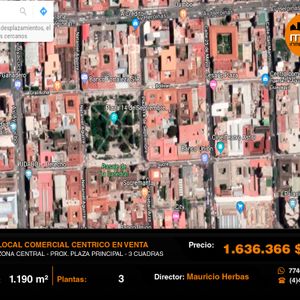 Super Comercial En Venta 3 Primeras Plantas De Edificio Céntrico