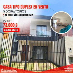 Moderna Casa Tipo Dúplex!