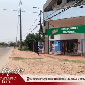 Local Comercial En Alquiler Sobre Av. Beni - En Esquina