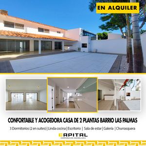 Amplia Casa En Alquiler Barrio Las Palmas