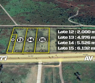 Terrenos Desde 4.000m2, Av. G77