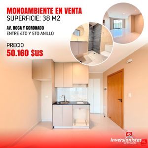 Departamento Monoambiente En Venta Av. Roca Y Coronado 