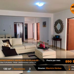 Departamento Completamente Amoblado En Alquiler Por Semanas O Meses