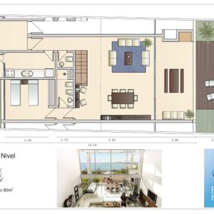 Balena Bianca II Apartamento Dúplex 3 Dormitorios, Punta Ballena