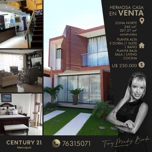 Casa En Venta Ubicada En Zona Estratégica, Al Norte De Santa Cruz