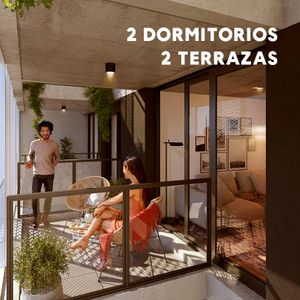 Venta De Apartamento De 2 Dormitorios En Cordon Con 2 Terrazas