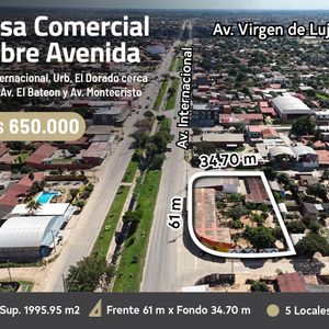 Casa Comercial En Venta Zona Noreste  "el Dorado"