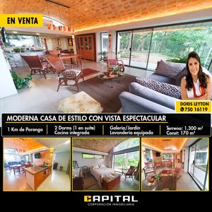 En Porongo Vendo Casa De Estilo 