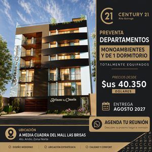 Departamentos En Preventa - Zona Norte