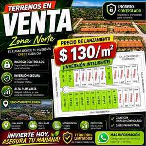 Lote En Zona Norte 