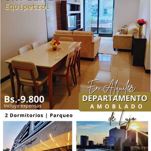 Departamento De Dos Dormitorios Amoblado- Sky Elite Equipetrol