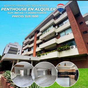 Penthouse De Lujo En Alquiler  Edificio Aranjuez