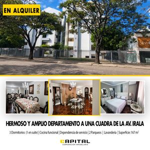 Amplio Departamento En Alquiler