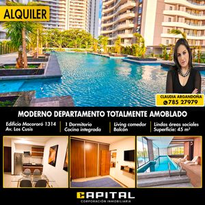 Marcororo 13/ 14 Alquilo Departamento Amoblado