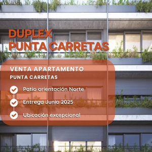 Venta Apartamento Duplex Punta Carretas 1 Dormitorio ¡patio Orientación Norte!