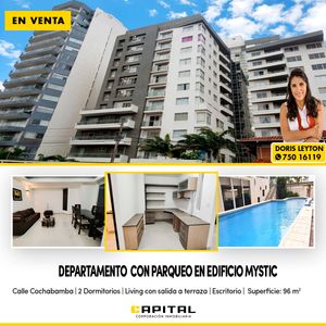 Edif Mystic Vendo Depto De 2 Dormitorios Con Parqueo