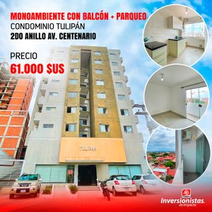 Oferta Monoambiente Con Parqueo En Venta 