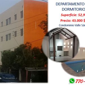 Dpto 2 Dormitorios Urb. Valle Sanchez