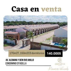 Casa En Venta, Condominio Citadella