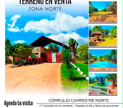 Terreno En Venta En Complejo Campestre Norte