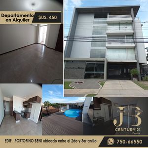 Departamento De 2 Dormitorios En Alquiler - Zona Norte