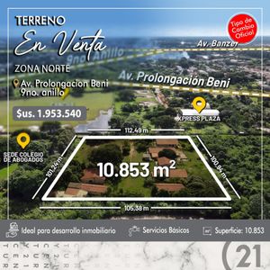 Terreno En Venta En Final Av. Beni
