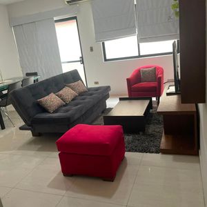 En Alquiler Departamento Amoblado En Edificio Zona Norte Av. Cristo Redentor 