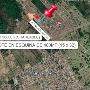 Lote En Esquina - Av. Lujan