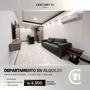 Departamento Amoblado De 1 Dormitorio En Equipetrol