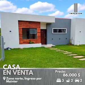 Casas De 1 Planta En Venta – Zona Norte