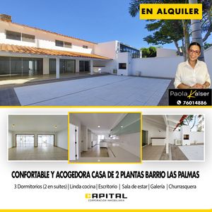 Casa En Alquiler Zona Oeste Barrio Las Palmas
